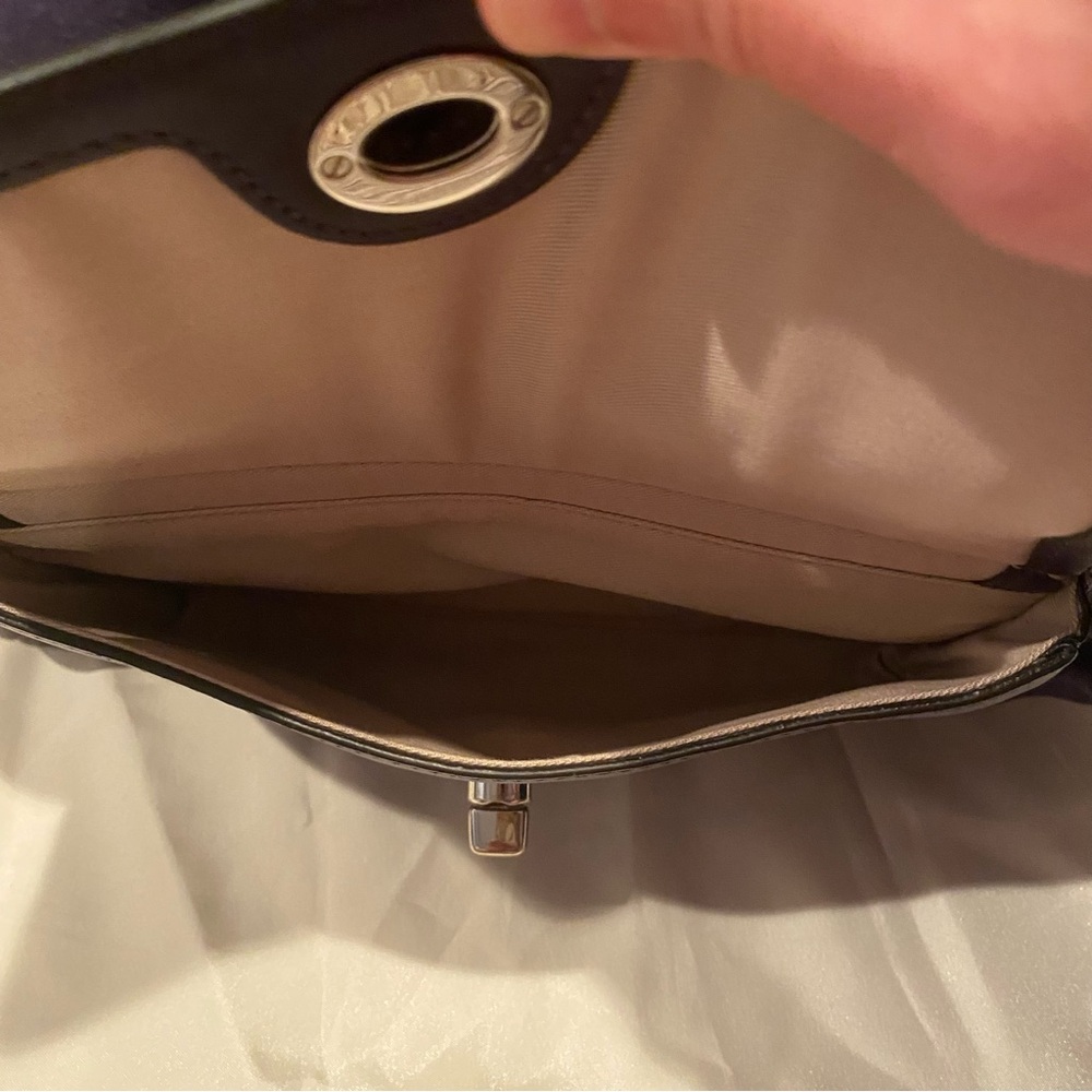 UEC Coach Purple Courtenay Purple Leather Legacy Hobo Bag - Picture 4 of 12